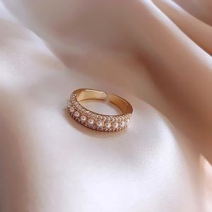 simple pearl opening ring